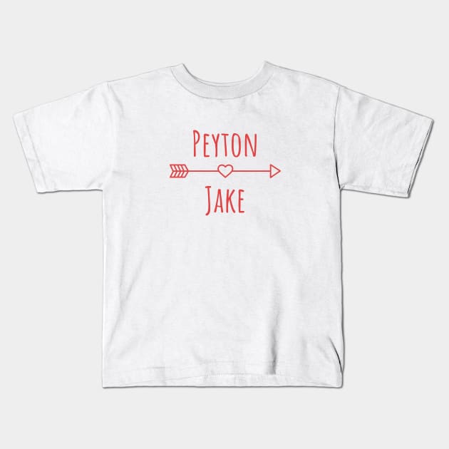 Peyton Kids T-Shirt by ryanmcintire1232